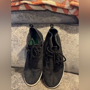 Mens Sanuk Black Ankle Sneakers Size 12